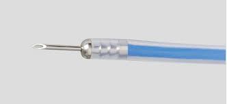 Reusable injection needle for flexible endoscope with coating